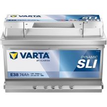 VARTA 12V 74Ah/750A Dynamic SLI (P+) 278x175x175 B13 Batterie - Fußhöhe 10,5 mm (Starter)