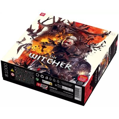 4. Gute Beute: The Witcher – Monster-Puzzle, 1000 Teile