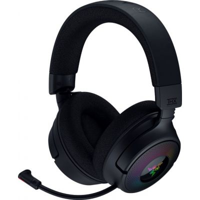 Razer Kraken V4 Kabelloses Gaming-Headset mit Bügel, USB Typ-A, Bluetooth, Schwarz