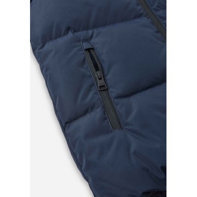 9. Reima Daunenjacke. Paimio Navy, Alter 3, Junior, Unisex, wasserdicht, Marineblau (5100282A-6980)