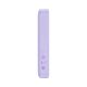 6. Baseus Magnetic Mini Inductive Powerbank 10000mAh 20W - Lila + USB-C - USB-C Kabel