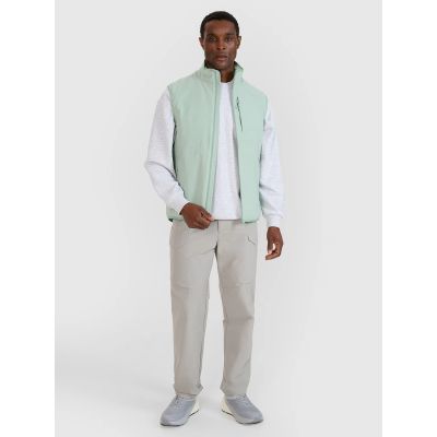 5. Herren ärmellose Weste mit Stehkragen 4F 4FWSS25TVJAM194-47S