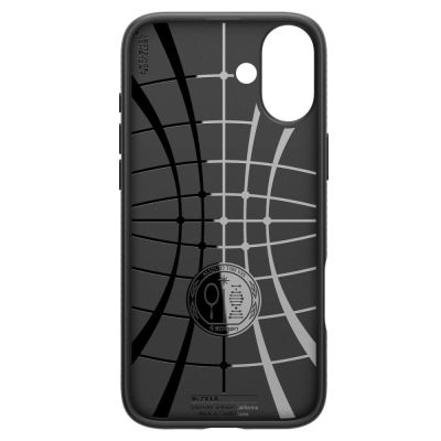4. Spigen Liquid Air Hülle für iPhone 16 – Schwarz