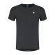 Rogelli ESSENTIAL Laufshirt, schwarz, XL