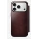 5. NOMAD Modern Leather Folio - MagSafe-kompatible Lederhülle für iPhone 17 Pro, Horween-Leder (burgunderrot)