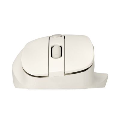 3. ASUS MD105 Kabellose Maus, Milchweiß, 2400 DPI, Dual-Mode-Funkverbindung (2,4 GHz und Bluetooth)