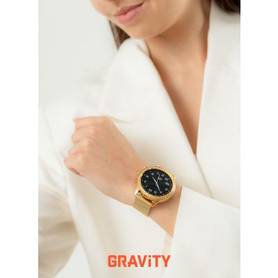 2. Smartwatch Gravity Gold Armband und Armband GT5-4