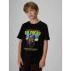 Jungen-T-Shirt mit Aufdruck, regulär, Größe 4F 4FJKAW26TTSHM4456-20S