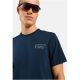 3. Herren-Kurzarm-T-Shirt ODLO T-shirt crew neck s/s COTTON BLEND UNLIMITED, marineblau