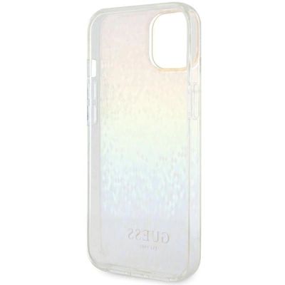 7. Guess IML Faceted Mirror Disco Iridescent Hülle für iPhone 12/12 Pro – mehrfarbig
