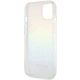 7. Guess IML Faceted Mirror Disco Iridescent Hülle für iPhone 12/12 Pro – mehrfarbig