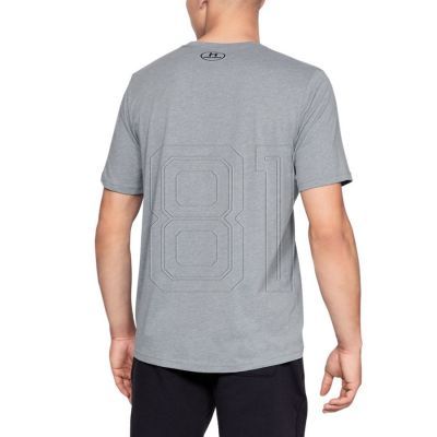 2. UA Sportstyle Left Chest SS M 1326799 T-Shirt - grau 