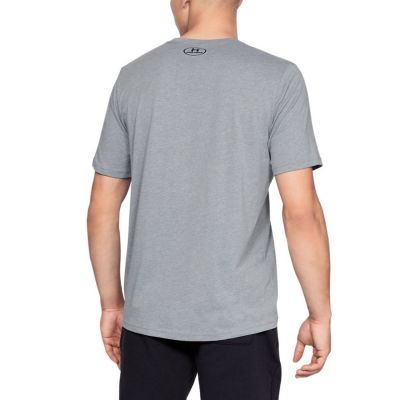 2. UA Sportstyle Left Chest SS M 1326799 T-Shirt - grau 
