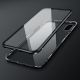 21. Wozinsky Full Magnetic Case 360 Magnetic Case Vorder- und Rückseite mit integriertem Glas Samsung Galaxy A72 4G Schwarz-Transparent