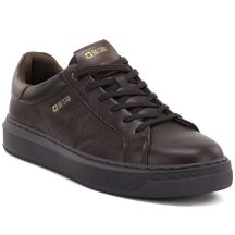 Braune Herren-Sneaker aus Leder Big Star UU174292