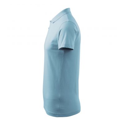 10. Malfini Single J. M MLI-20215 blaues Poloshirt