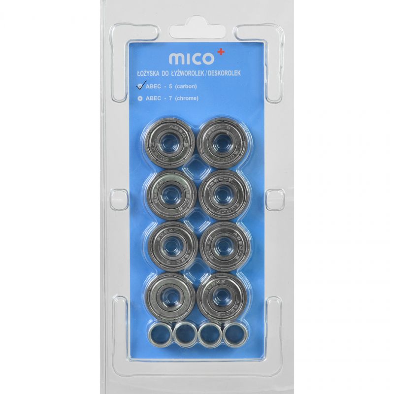 MICO ABEC-5 Carbonlager /8 Stück/