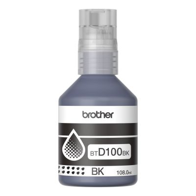 BROTHER Schwarze Tinte BTD100BK=BT-D100BK