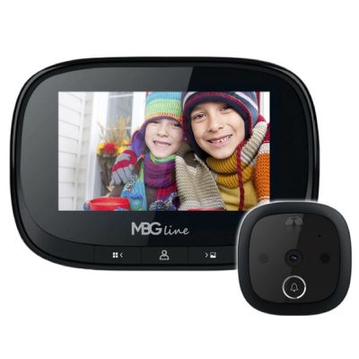 Türspionkamera MBG Line SF55 Black Edition