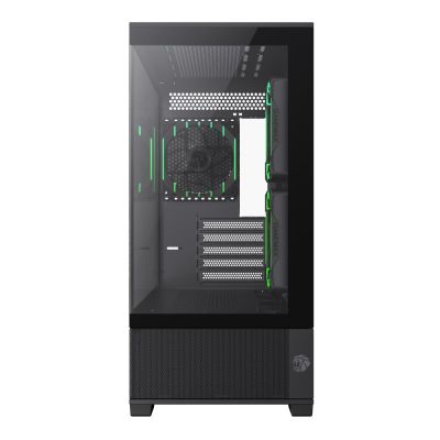 4. GameMax VISTA 2 MB Mini-Tower Schwarz