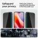 10. Spigen Glas.tR EzFit Privacy gehärtetes Glas für iPhone 15/16 mit Adapter (2 Stück)