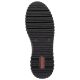 23. Rieker W N2501-00 schwarze Keilschuhe