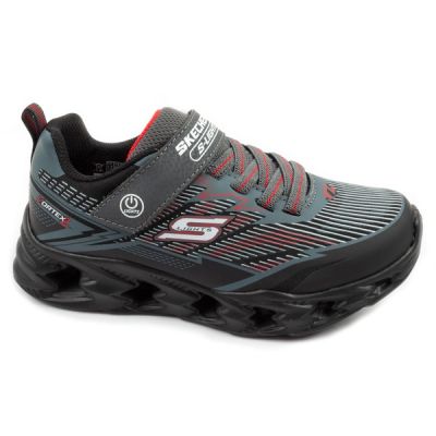 Skechers Veltrox 2.0 LED Kinder-Sportschuhe für Jungen mit Klettverschluss