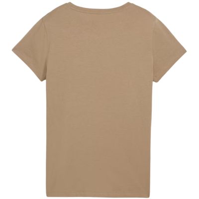 4. Puma ESS+Script Damen T-Shirt beige 679315 67