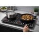 4. Verstellbarer Induktionsherd mit zwei Kochzonen, 2000 W + 2000 W BLASEN