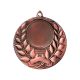 5. Bronzemedaille insgesamt mit Platz für ein 25-mm-Emblem – Stahlmedaille
