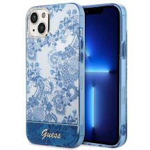 Ratet Guess , GUHCP14MHGPLHB iPhone 14 Plus 6,7" blau/blaue Hardcase Porcelain Collection