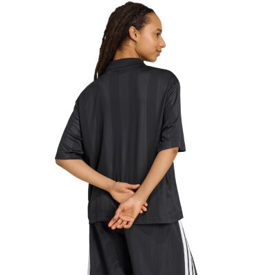 9. adidas Tiro Q4 Polo Damen T-Shirt Schwarz JN2749