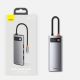 25. Baseus Metal Gleam Series 5-in-1 Multifunktions-HUB USB Typ C - USB Typ C Stromversorgung 100 W / HDMI 4K 30 Hz / 3x USB 3.2 Gen 1 (CAHUB-CX0G)