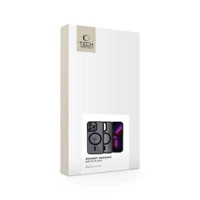 6. Tech-Protect MagMat MagSafe Hülle für iPhone 13 Pro – Mattschwarz