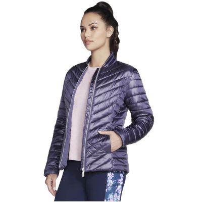 3. Skechers GO Shield Shine Jacke JA150-PRCC Lila L