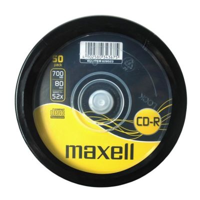 2. MAXELL CD-R 700 MB 52 x 80 Min., Blisterverpackung, 50 Stück