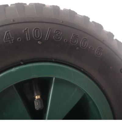 3. Rad für Rollwagen, aufblasbar, 30 cm 3,50-6