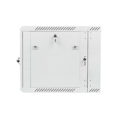 5. Lanberg WF02-6609-10S 9U Rack-Wandschrank, Grau