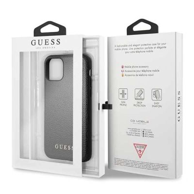 7. Guess Iridescent Hülle für iPhone 11 Pro Max – Schwarz