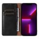 8. Magnet Strap Case für iPhone 12 Pro Pouch Wallet + Mini Lanyard Pendant Schwarz