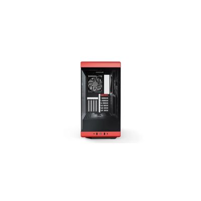 4. HYTE Y40 Midi-Tower Schwarz, Rot
