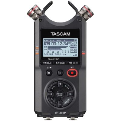 2. Tascam DR-40XP - Tragbarer Digitalrekorder mit USB-Audioschnittstelle