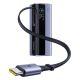 6. Baseus EnerGeek GR11 20000mAh 145W Powerbank mit einziehbarem Kabel – Grau