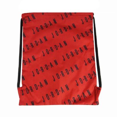 2. Nike Air Jordan Gym Sack Tasche Playoffs Rot/Schwarz - 9A0745-R78