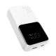 7. Mini-Powerbank mit integrierten Kabeln Joyroom JR-PBC06 30W 10000mAh - Weiß