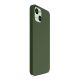 7. 3mk Hardy Silikon-MagCase für iPhone 15 Plus – grün