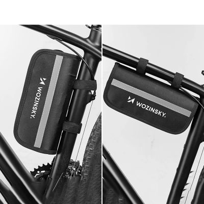 6. Wozinsky WMZ-01N Werkzeugset, 16-in-1 Fahrrad-Multitool, Pumpe, Schraubenschlüssel, Schlauchreparaturset – schwarz