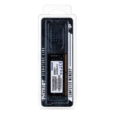 3. PATRIOT SO-DIMM DDR4 8GB 3200MHz Rank1
