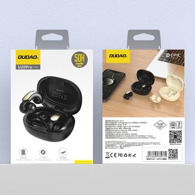 5. Dudao U20 Pro TWS Bluetooth kabellose Kopfhörer - schwarz