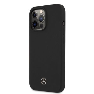 2. Mercedes Silicone Line MagSafe Hülle für iPhone 13 Pro / iPhone 13 - Schwarz
